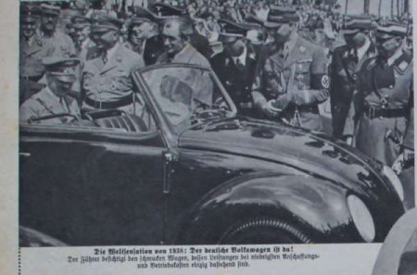 Volkswagen "Deutsche Illustrierte" Society-Magazine 1939 with VW KdF (9235)